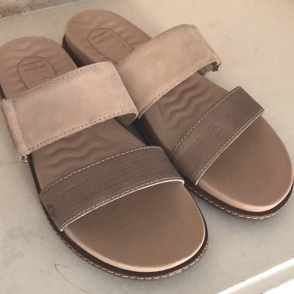 Sperry Waveside Sandal Metallic Plushwave Leather Size 7.5 Upper Strappy - Picture 8 of 8